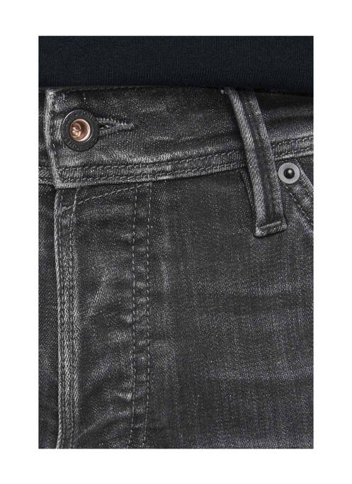Jeans coupe slim noir JACK & JONES pour homme