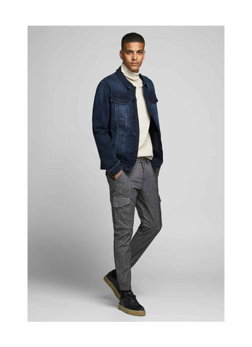 Pantalon cargo gris JACK & JONES homme