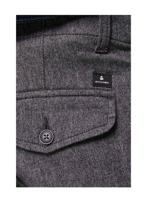 Pantalon cargo gris JACK & JONES homme