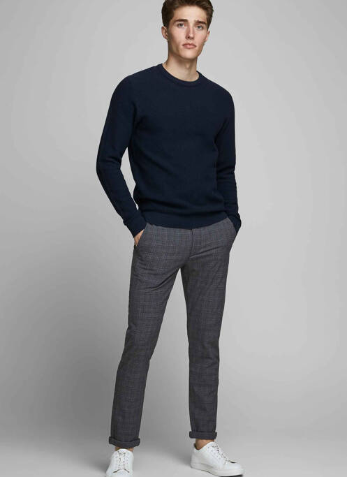 Pantalon chino noir JACK & JONES pour homme