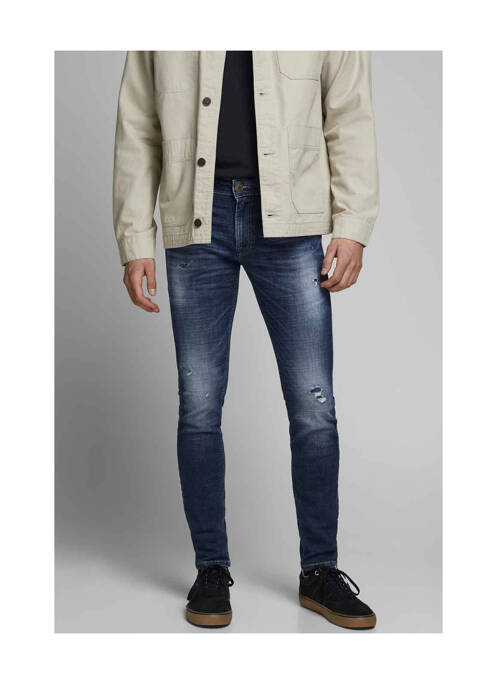 Jeans skinny bleu JACK & JONES pour homme