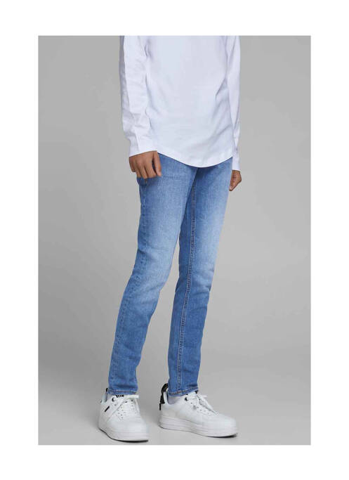 Jeans skinny bleu JACK & JONES pour garçon