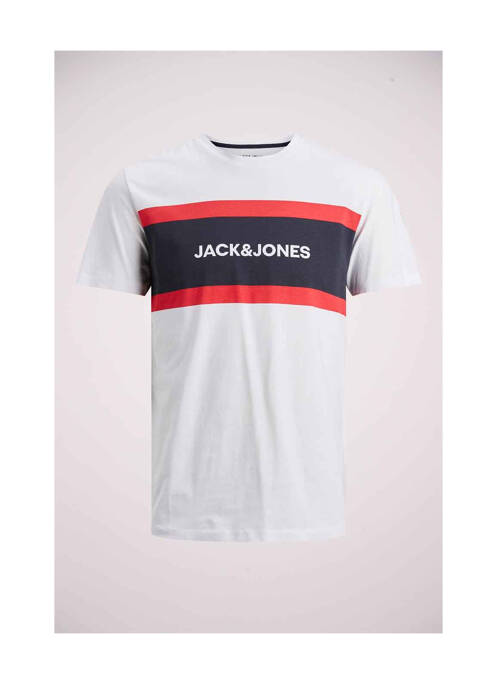 T-shirt blanc JACK & JONES pour garçon