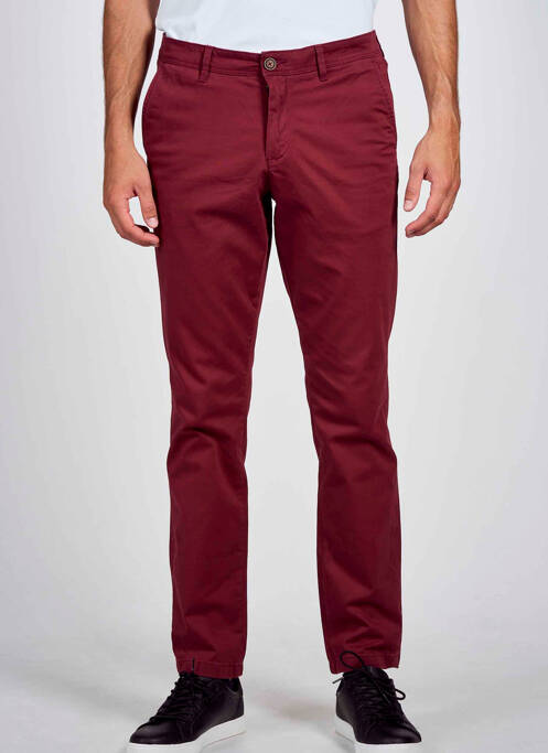 Pantalon chino marron JACK & JONES pour homme