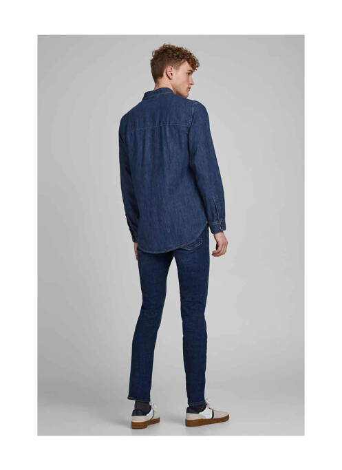 Jeans coupe slim bleu JACK & JONES pour homme