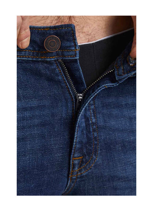 Jeans coupe slim bleu JACK & JONES pour homme