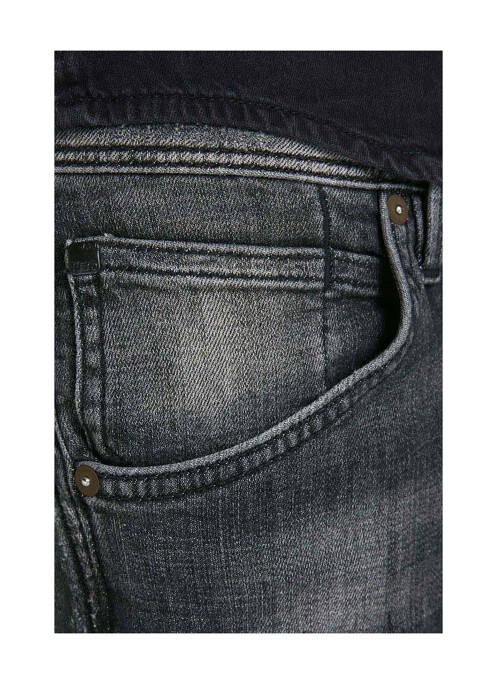 Jeans coupe slim noir JACK & JONES pour homme