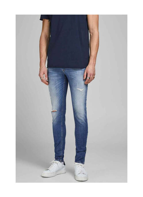 Jeans skinny bleu JACK & JONES pour homme