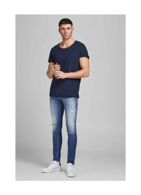 Jeans skinny bleu JACK & JONES pour homme