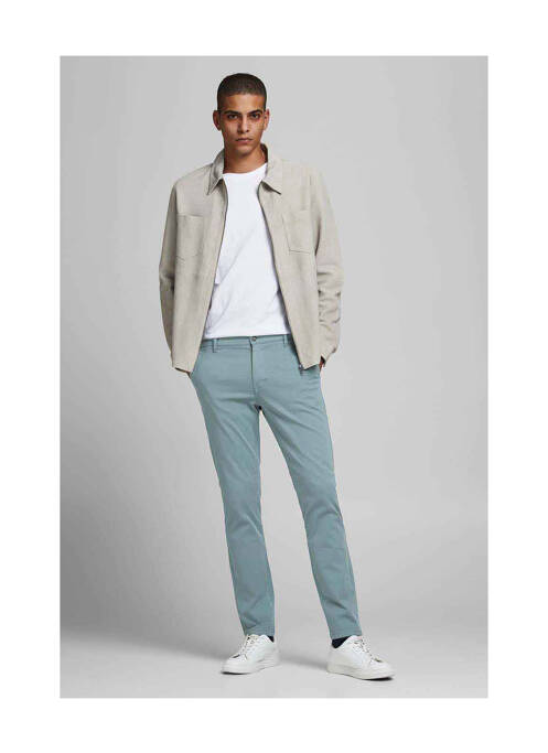 Pantalon chino bleu JACK & JONES pour homme