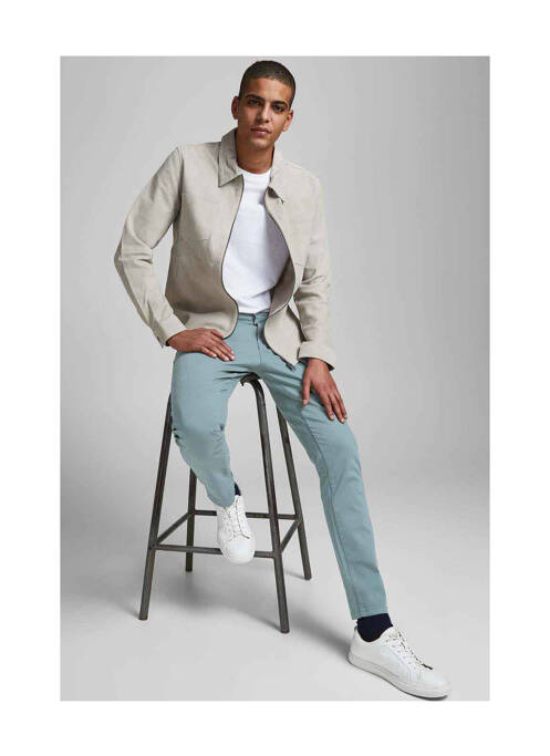 Pantalon chino bleu JACK & JONES pour homme