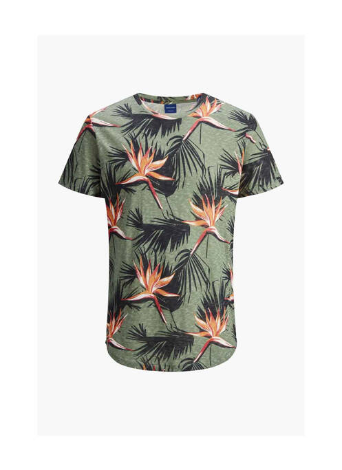 T-shirt vert JACK & JONES pour garçon