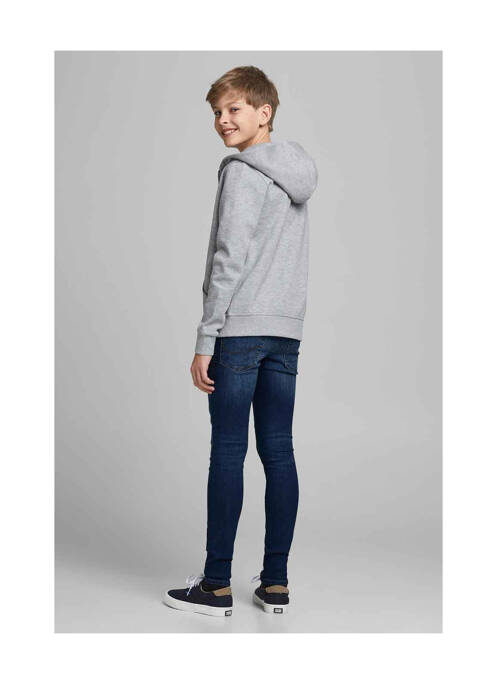 Jeans coupe slim bleu JACK & JONES pour garçon