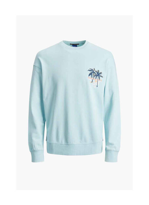 Sweat-shirt bleu JACK & JONES pour garçon