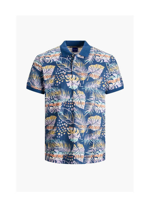 Polo bleu JACK & JONES pour garçon