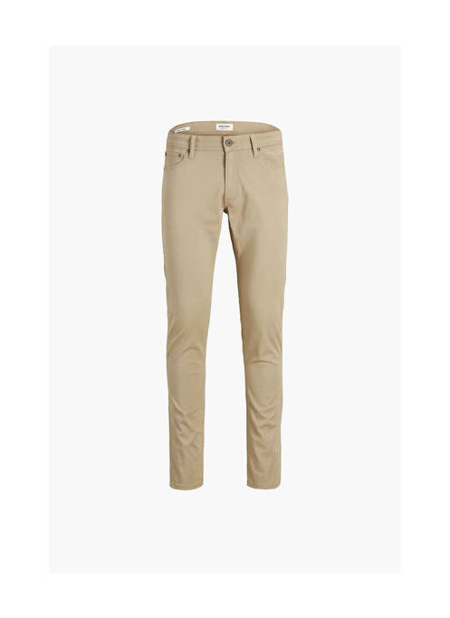 Pantalon chino beige JACK & JONES pour homme