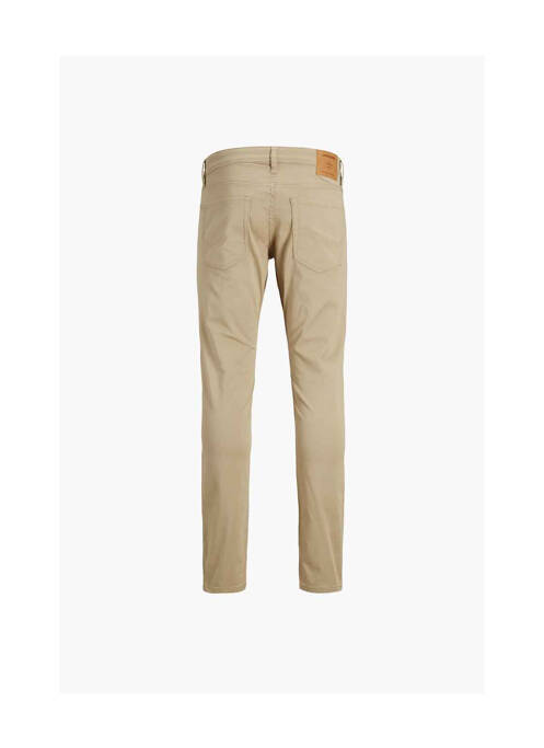 Pantalon chino beige JACK & JONES pour homme