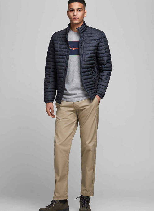 Veste casual bleu JACK & JONES pour homme