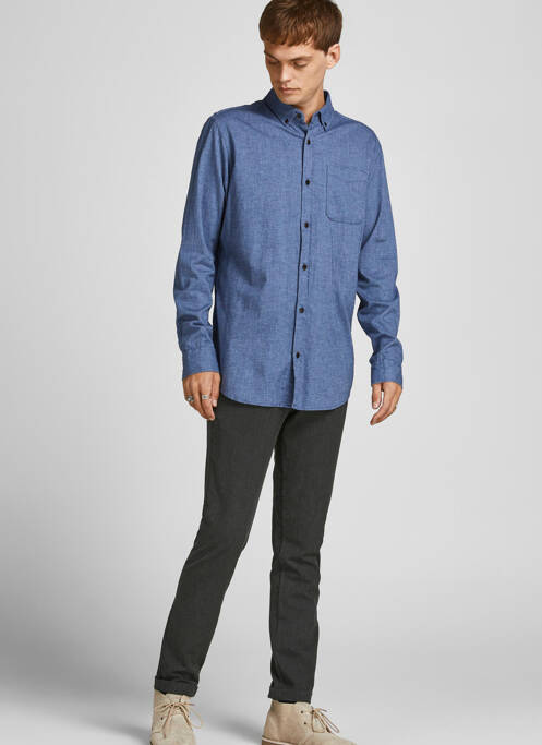 Pantalon chino gris JACK & JONES pour homme