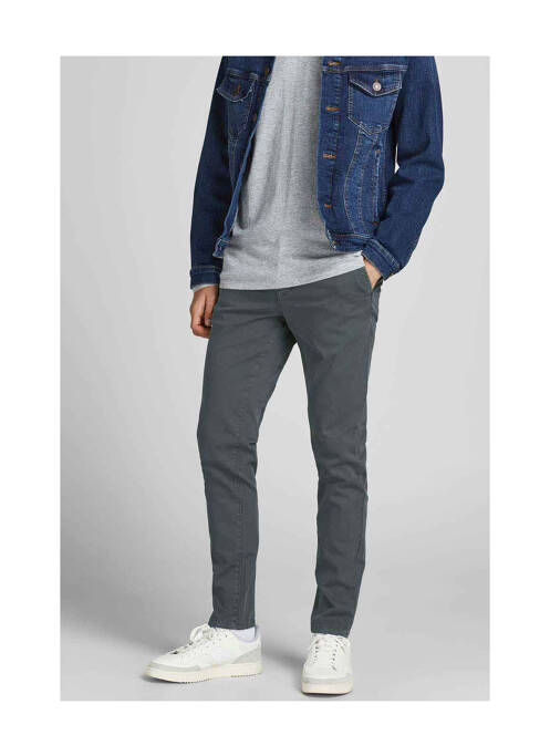 Pantalon chino gris JACK & JONES pour homme