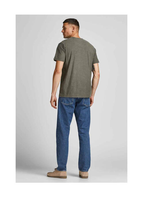 T-shirt marron JACK & JONES homme