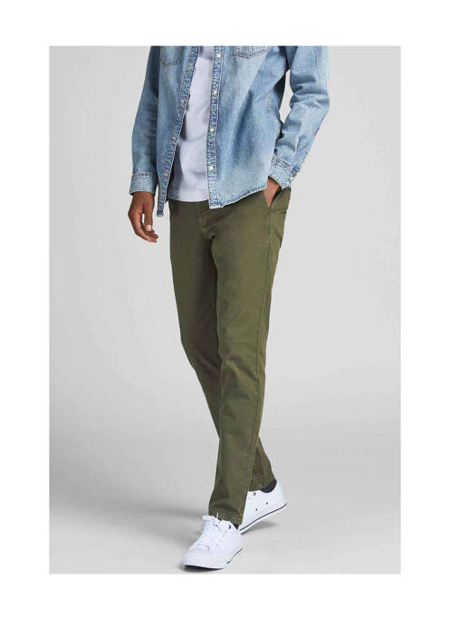 Pantalon chino vert JACK & JONES pour homme