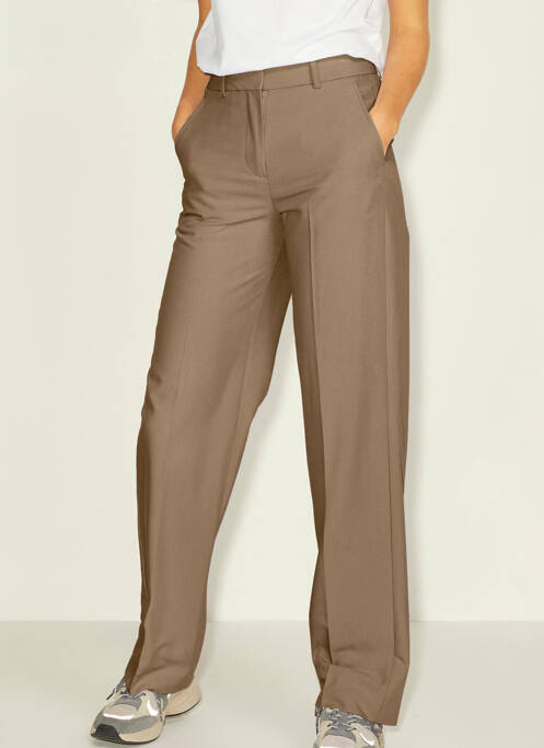 Pantalon chino marron JJXX pour femme