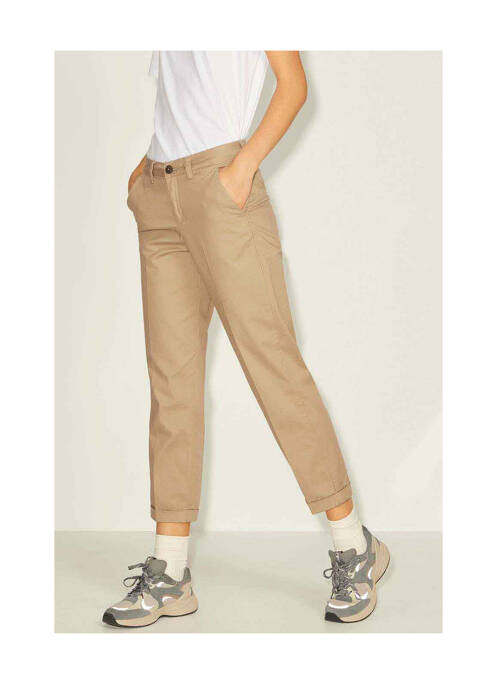 Pantalon chino beige JJXX pour femme