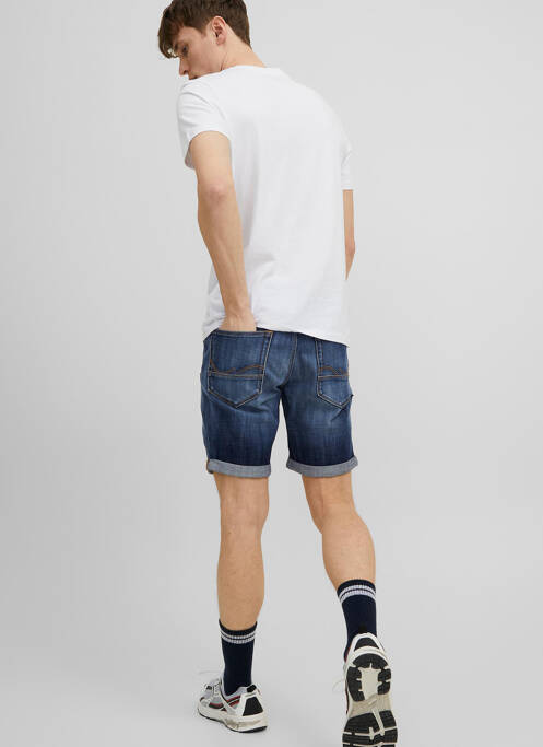 Short bleu JACK & JONES pour homme