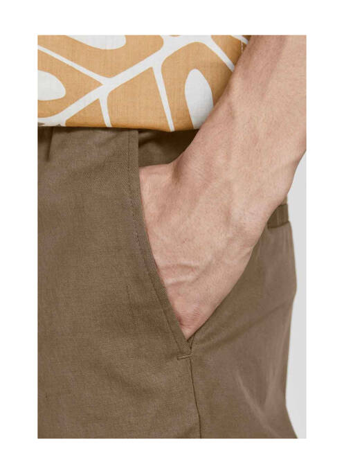 Pantalon chino beige JACK & JONES homme