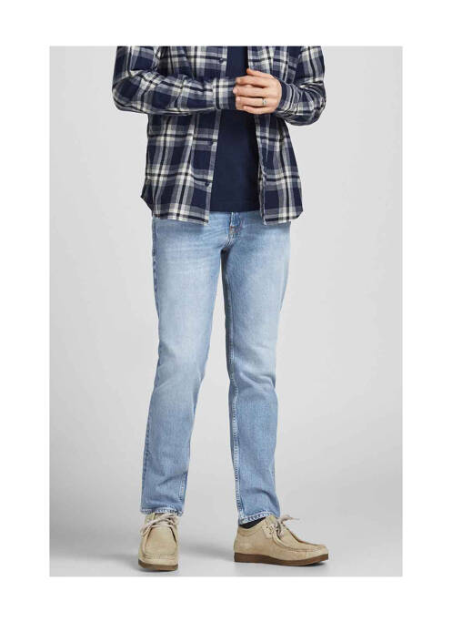 Jeans coupe slim bleu JACK & JONES pour homme