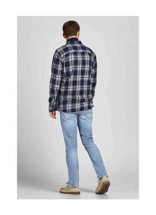 Jeans coupe slim bleu JACK & JONES pour homme