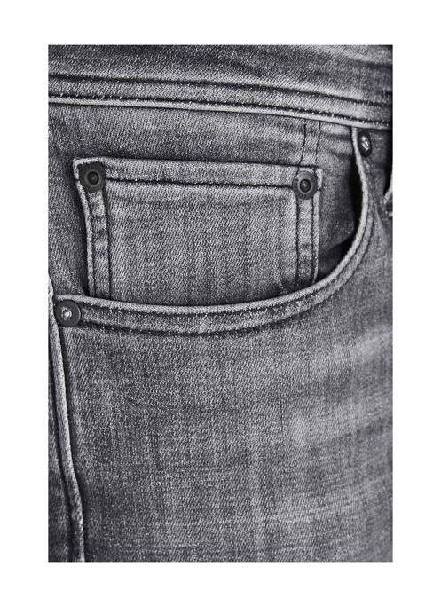 Jeans skinny gris JACK & JONES pour homme