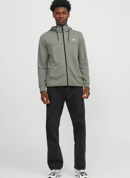 Veste casual vert JACK & JONES pour homme