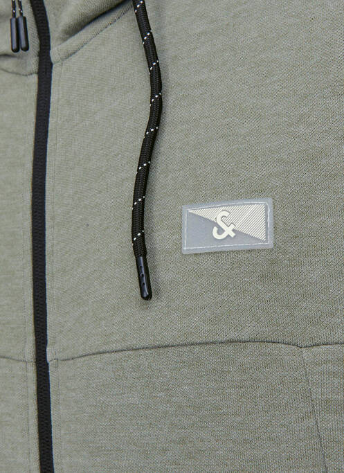 Veste casual vert JACK & JONES pour homme