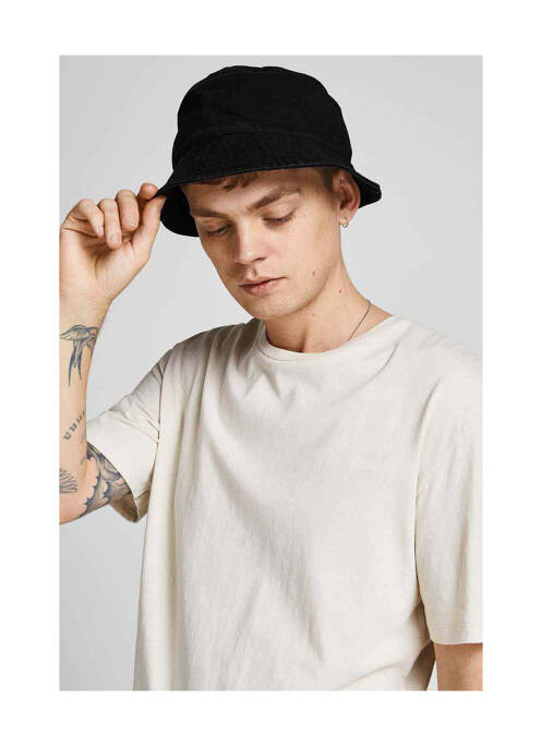 Chapeau noir JACK & JONES pour homme
