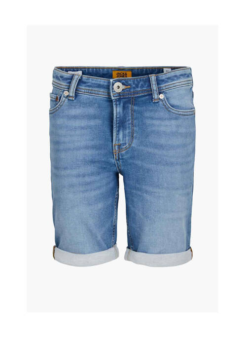 Short bleu JACK & JONES pour garçon