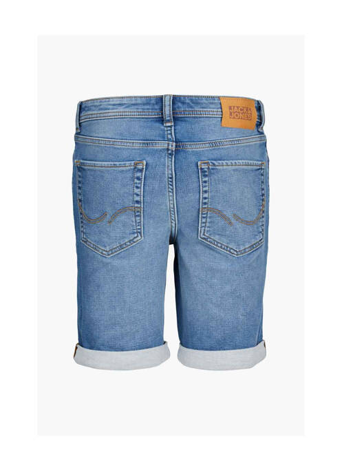 Short bleu JACK & JONES pour garçon