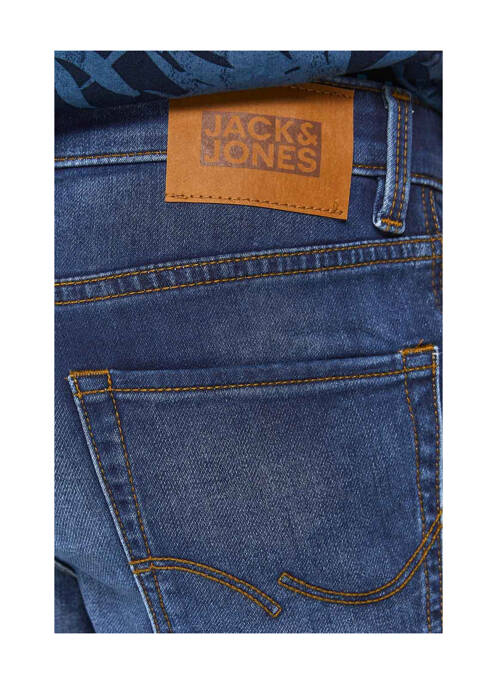 Short bleu JACK & JONES pour garçon