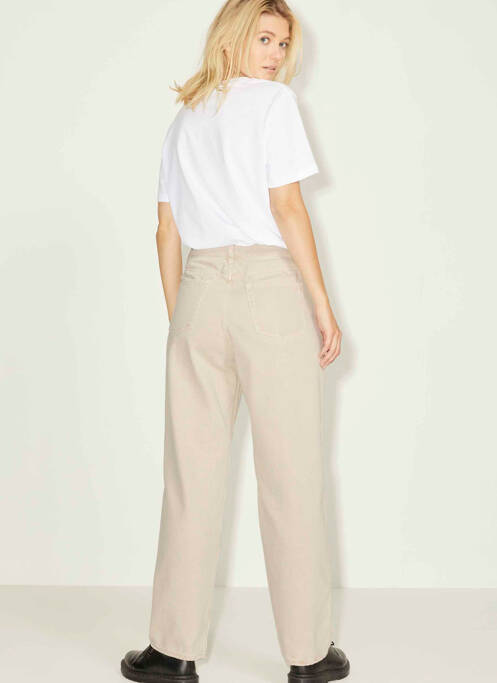 Jeans coupe droite beige JJXX pour femme