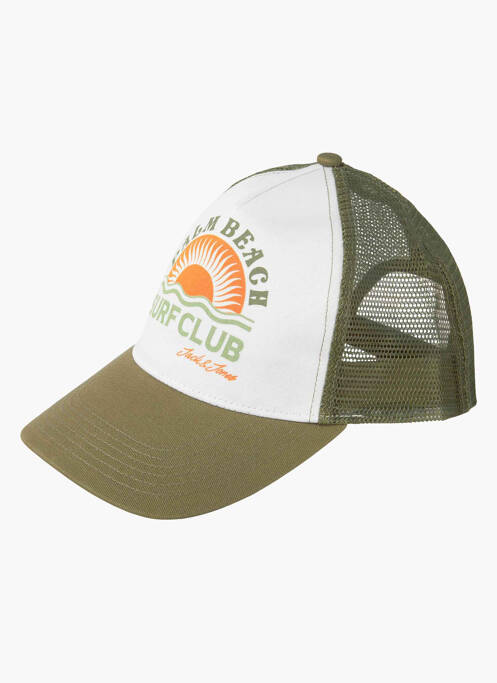 Casquette vert JACK & JONES pour homme