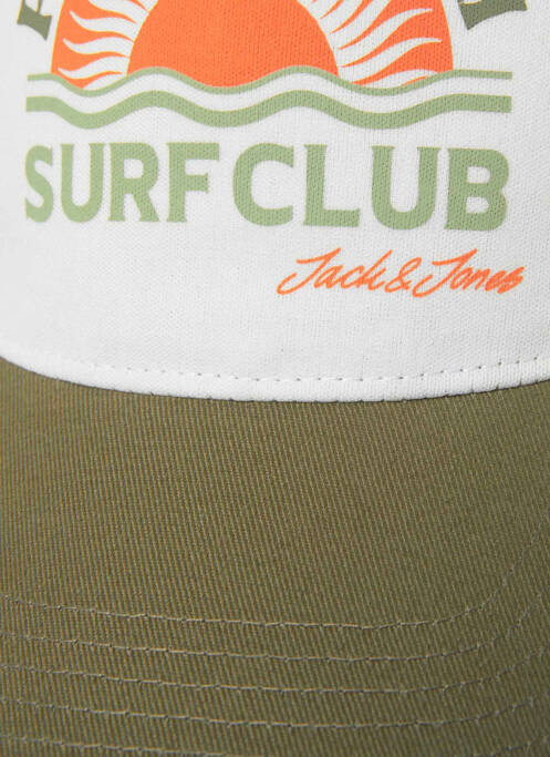 Casquette vert JACK & JONES pour homme