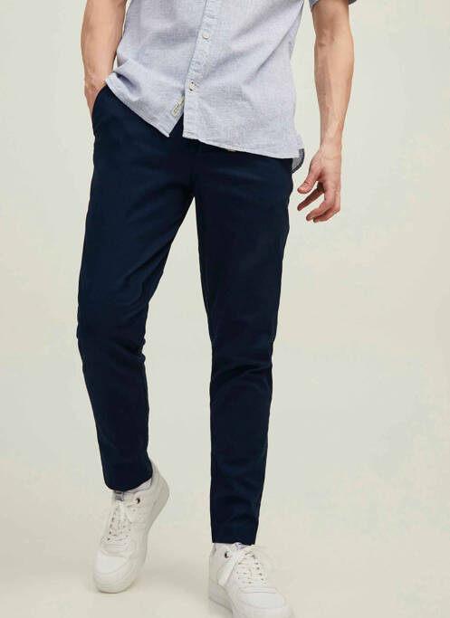 Pantalon chino bleu JACK & JONES pour homme