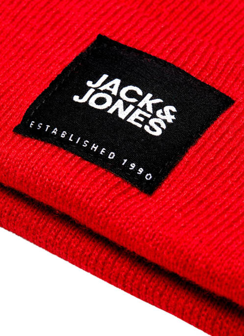 Bonnet rouge JACK & JONES homme