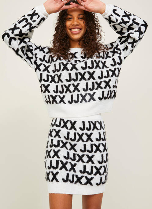 Pull blanc JJXX pour femme