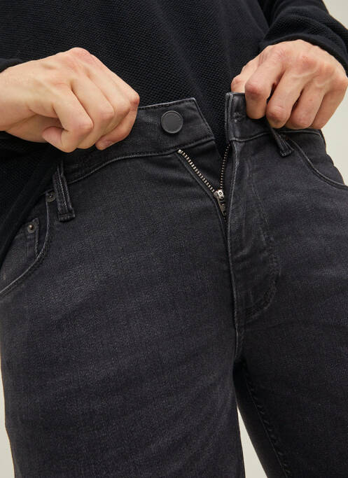Jeans skinny noir JACK & JONES pour homme