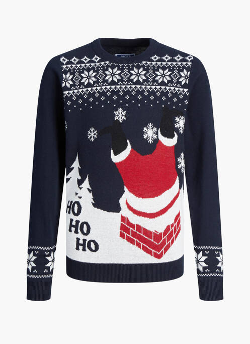 Pull bleu JACK & JONES pour garçon