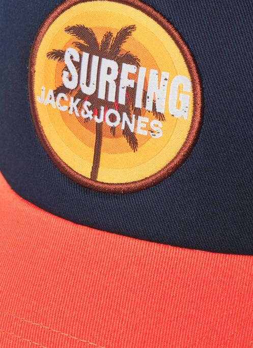 Casquette bleu JACK & JONES homme
