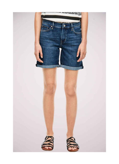 Short bleu S.OLIVER pour femme