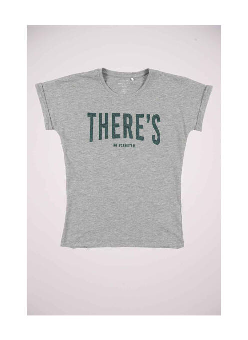 T-shirt gris NAME IT pour fille